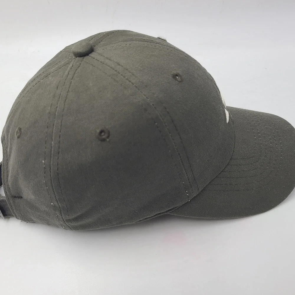 Youth Adidas Hat Strapback Green White Embroidered Logo Casual Cotton Sports Boy